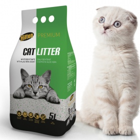 Hilton Cat Litter White Aloe 5l